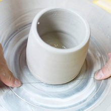 Set di Strumenti per Modellare L'argilla in Ceramica Kit da 8 pezzi in legno