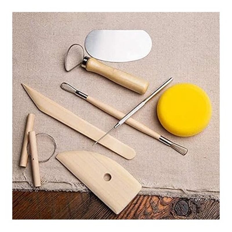 Harty Set di Strumenti per Modellare L'argilla in Ceramica Kit da 8...