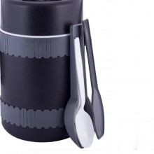 Portavivande thermos termico porta pranzo 1,8L per alimenti 3 contenitori lavoro