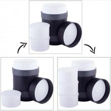 Portavivande thermos termico porta pranzo 1,8L per alimenti 3 contenitori lavoro