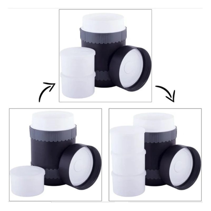 Kmt Style Portavivande thermos termico porta pranzo 1,8L per alimen...
