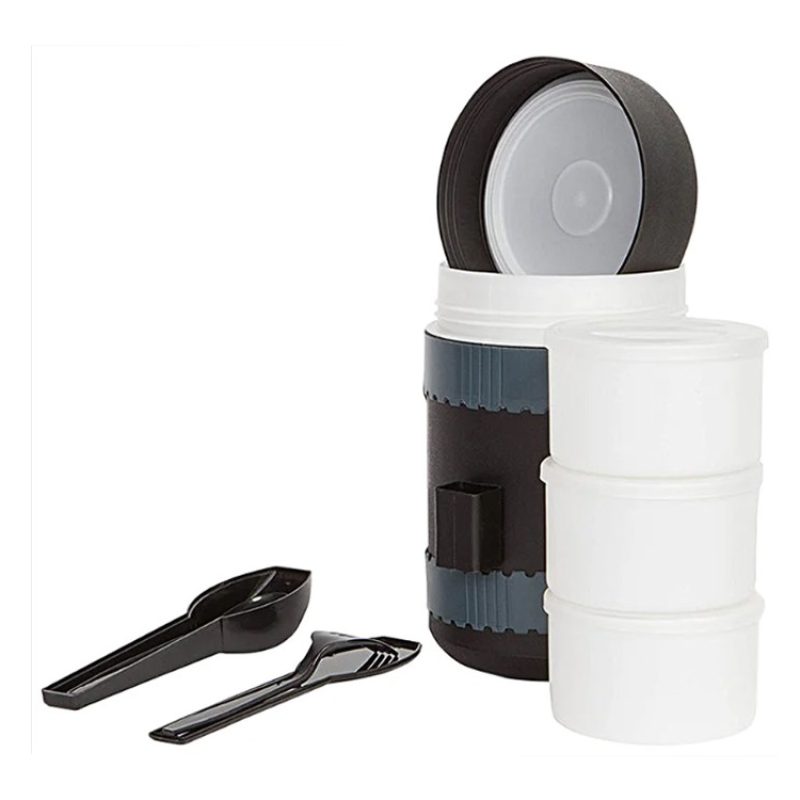 Kmt Style Portavivande thermos termico porta pranzo 1,8L per alimen...