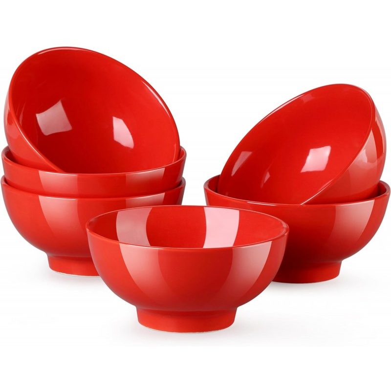 Cok Tazze Grandi Colazione ceramica set 6PZ Tazzone Latte Cappuccin...