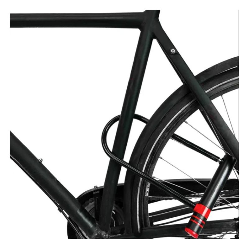 Kmt Style Lucchetto ad U Catena Antifurto per bici blocco ruote bic...