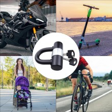 Lucchetto Arco U Bloccadisco Blocca Catena Moto Scooter Bici Quad 1.3x10cm