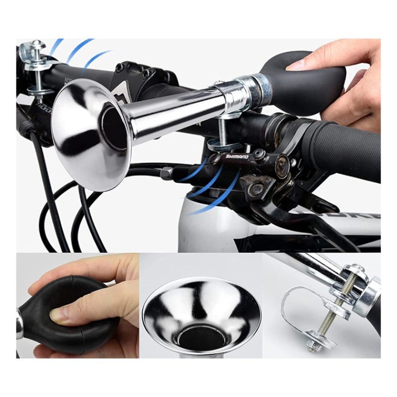 Kmt Style Trombetta Tromba per Bici Bicicletta Clacson Vintage Retr...
