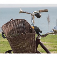 Trombetta Tromba per Bici Bicicletta Clacson Vintage Retrò Cromata Universale