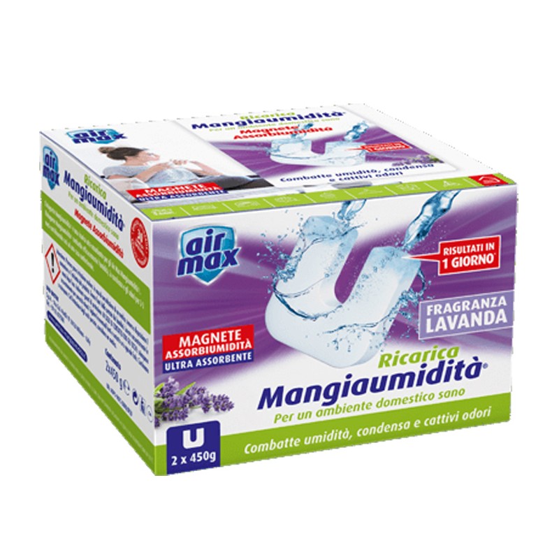 Assorbi umidità lavanda pasticche ricarica sali aria sana pasticca AIRMAX
