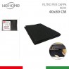 WeHome Filtro per cappa antigrasso panno Cucina Universale Nero mis...