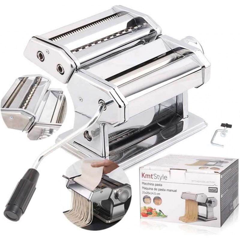 Kmt Style Macchina per la pasta fresca casa cucina in acciaio inox ...