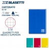 Blasetti Quaderni Cartonati Blasetti A5 Conf 5 pezzi rigatura 5M 72...