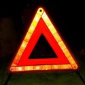 Triangolo + custodia Emergenza stradale sicurezza incidente catarifrangente auto