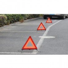 Triangolo + custodia Emergenza stradale sicurezza incidente catarifrangente auto