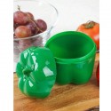 Contenitore porta salva freschezza peperone 2PZ in plastica BPA Free Protegge