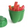 Plastic Forte Contenitore porta salva freschezza peperone 2PZ in pl...
