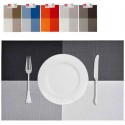 Set 12 Tovagliette americane plastica antimacchia PVC colazione 30x45cm lavabili