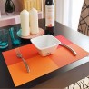 Set 12 Tovagliette americane plastica antimacchia PVC colazione 30x...