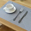 Set 12 pezzi Tovagliette americane in PVC antimacchia colazione 30x45cm lavabili