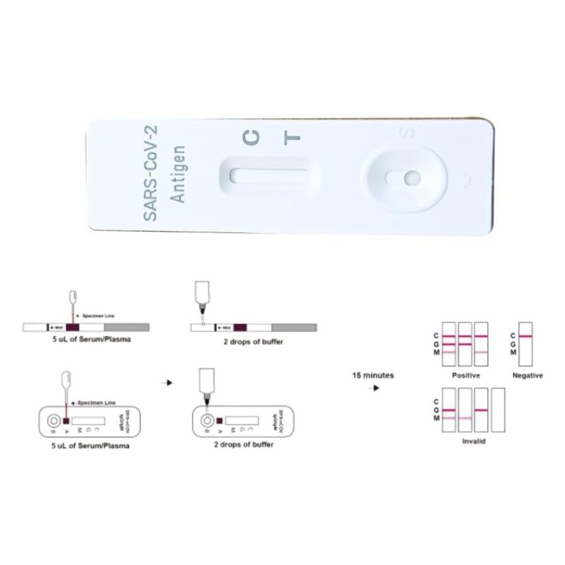 Egens 5 Tamponi Igienici Nasali Self RapidTest per COVID-19 EGEN Ss...