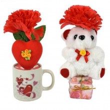 Set orsetto Tazza regalo San Valentino anniversario Peluche idea regalo mug