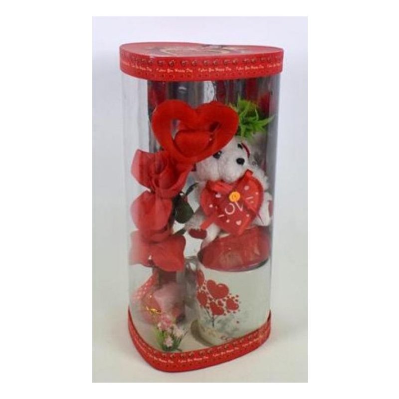 Hongu Set Regalo orsetto Peluche Tazza San Valentino anniversario i...