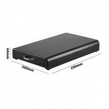 Cassetto porta cialde capsule caffe contenitore 60 cialda antiscivolo metallo