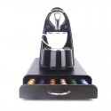 Cassetto porta cialde capsule caffe contenitore 60 cialda antiscivolo metallo