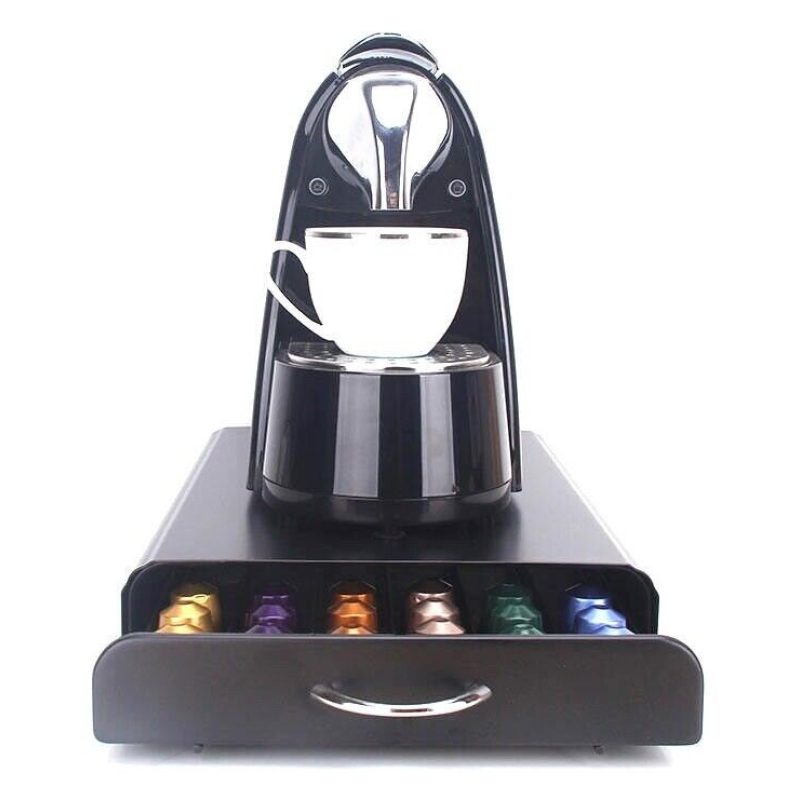 DOBO Cassetto porta cialde capsule caffe contenitore 60 cialda anti...