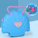 Set valigetta Bambola Sirena Gioco Giocattolo casa sirenetta conchiglia Bambini 