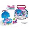Set valigetta Bambola Sirena Gioco Giocattolo casa sirenetta conchi...