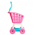 Carrello Supermercato Giocattolo spesa per Bambini con accessori 51x30x28 cm