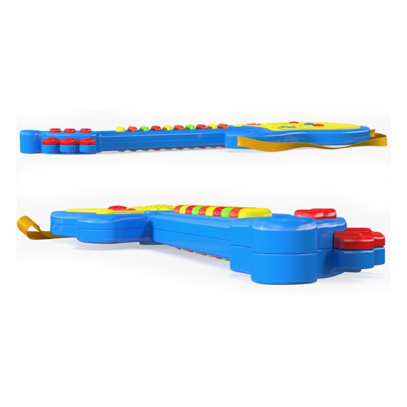 Play More Popstar Chitarra elettronica Con Microfono e Luci Gioco G...