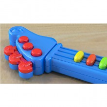 Popstar Chitarra elettronica Con Microfono e Luci Gioco Giocattolo Bambini