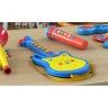 Play More Popstar Chitarra elettronica Con Microfono e Luci Gioco G...