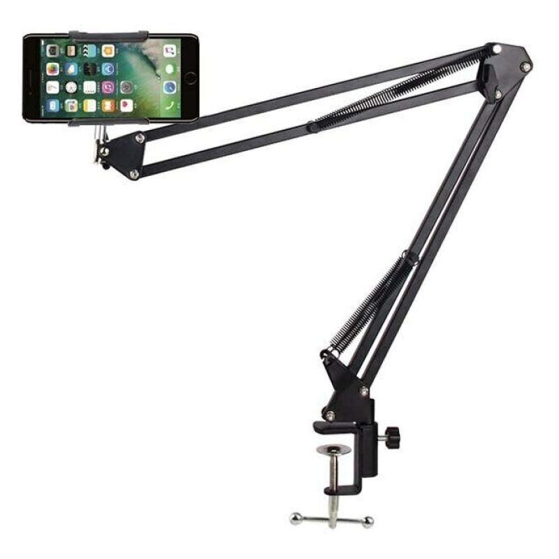 Arrango Supporto da tavolo per cellulare con braccio snodabile fles...