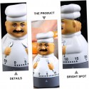 Timer da cucina cuoco meccanico orologio countdown 60 minuti contaminuti 2 PZ