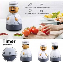 Timer da cucina cuoco meccanico orologio countdown 60 minuti contaminuti 2 PZ