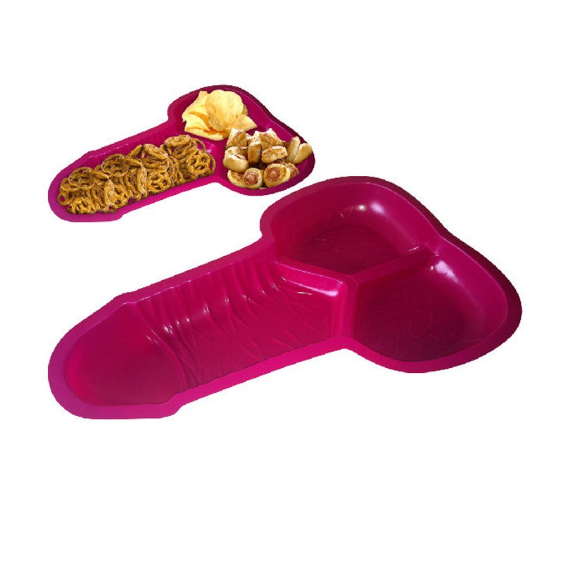 Spicy Party 5 Piatti vassoi dalla forma fallica Pisello Pene Addio ...