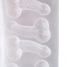 Vaschetta ghiaccio 2pz forma di Pene addio nubilato stampi Plastica cioccolatini