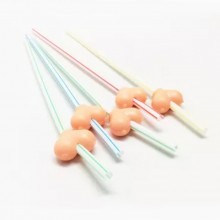 Cannucce Addio al celibato sexy forma tette seno set 18 pz scherzo party adulto