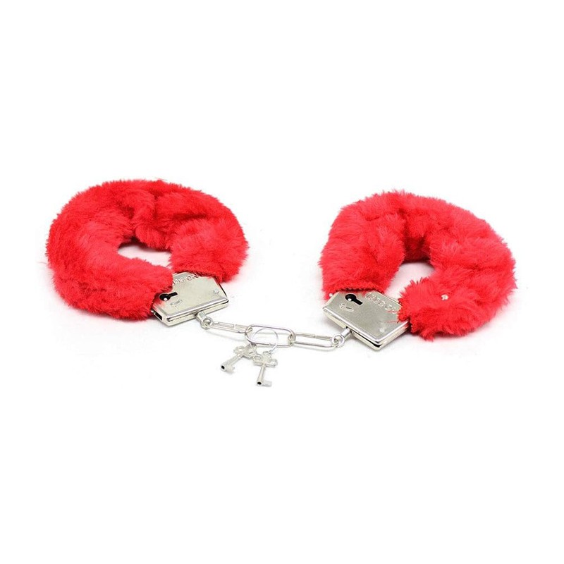 Guirca Manette Con Pelliccia Principianti 2 paia Gioco Erotico Copp...