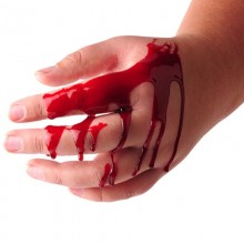 Tubetto sangue finto 3 PZ lavabile 20 ml rosso make up travestimenti halloween