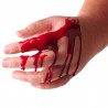 Guirca Tubetto sangue finto 3 PZ lavabile 20 ml rosso make up trave...