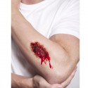 Tubetto sangue finto lavabile 100 ml rosso make up per travestimenti halloween
