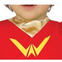 Costume Supereroina Carnevale costume neonata super woman wonder baby 12-24 mesi