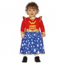 Costume Supereroina Carnevale costume neonata super woman wonder baby 12-24 mesi
