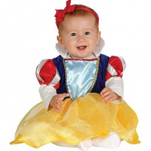 Costume Biancaneve Carnevale vestito Guirca principessa neonata abito 12-24 mesi
