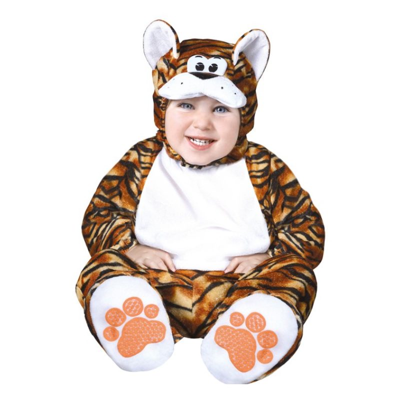 Guirca Costume da Tigrotto per Bimbo Bimba 12-24 mesi Vestito Tigre...