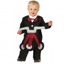 Carnevale halloween Vestito Saw enigmista triciclo trycicle Doll neonati 12-24 m