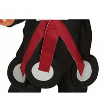 Carnevale halloween Vestito Saw enigmista triciclo trycicle Doll neonati 12-24 m